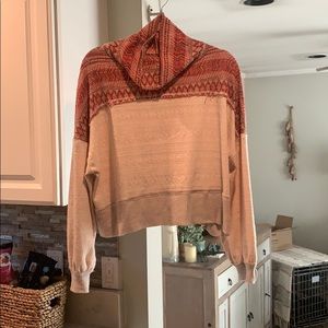 Free people cropped sweater